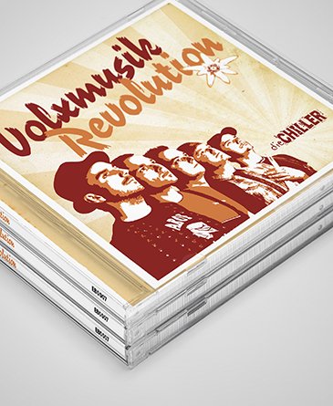 CD Cover Design · Volxsmusik