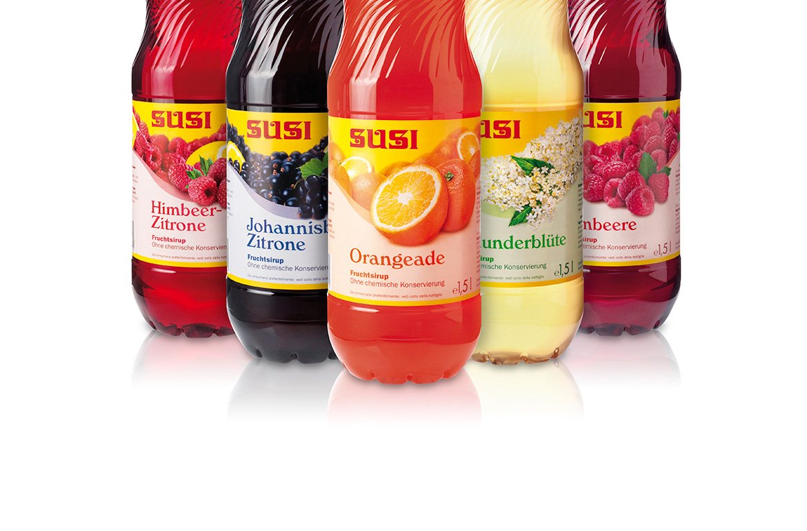 Etiketten Label Design · Susi Fruchtsirup