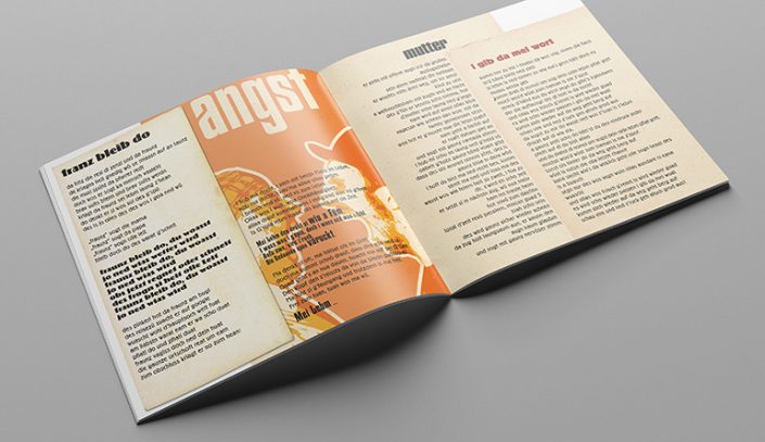 CD Booklet Gestaltung · Die Chiller